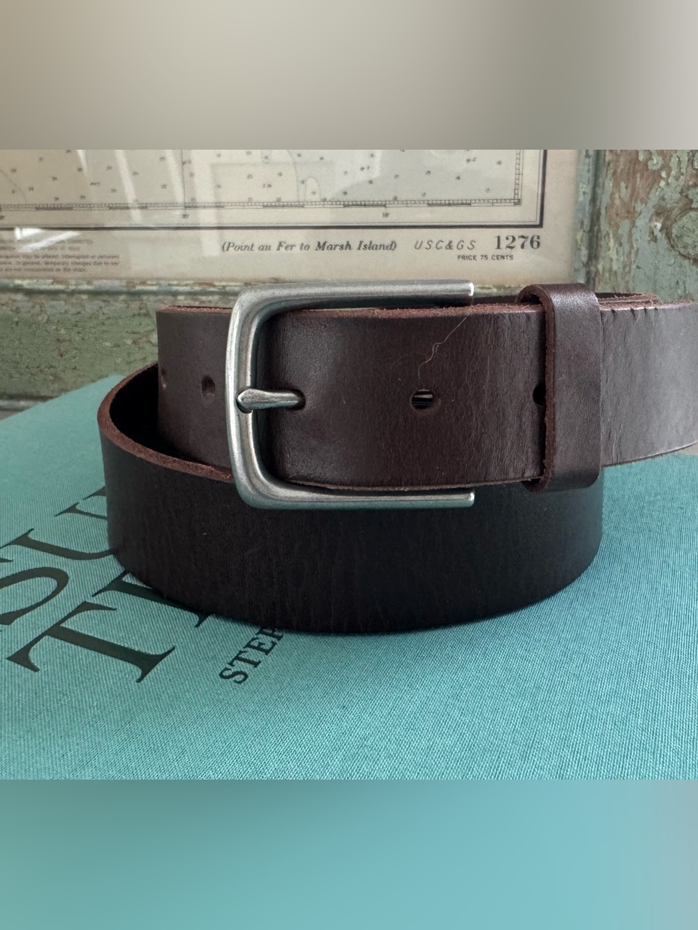 Men’s Vineyard Vines Leather Belt - 32